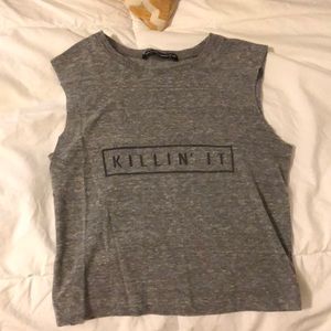“Killin’ it” crop top